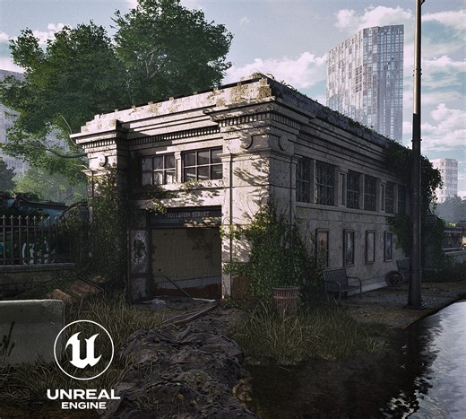 Abandoned Subway | Real-Time Environment (Unreal Engine 5), Urban Mežnar