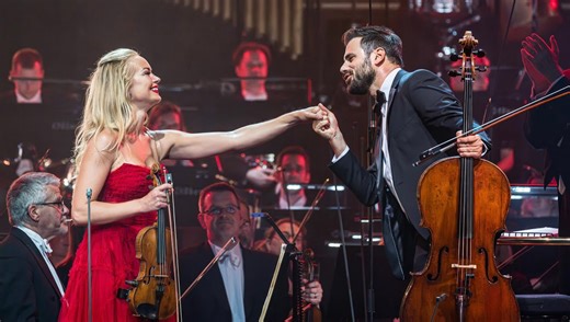 阿根廷探戈｜一步之遥·电影《闻香识女人》插曲 & 大提琴/小提琴｜HAUSER & Caroline Campbell - Por Una Cabeza
