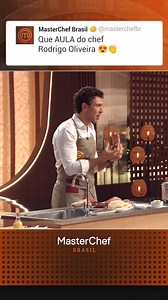 Isso aqui nem é aula! Isso aqui é um curso intensivo do Chef Rodrigo! 🤓 #MasterChefBr | MasterChef Brasil