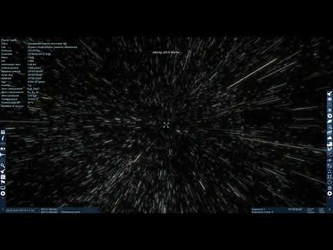 Travelling to the edge of the observable universe in Space Engine