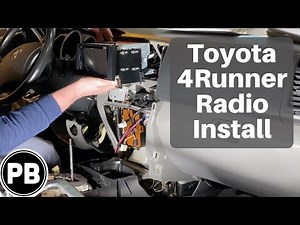 2003 - 2009 Toyota 4Runner Radio Install