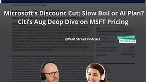 【英文原声】微软取消折扣是温水煮青蛙还是AI布局？花旗8月深度解析MSFT定价_哔哩哔哩_bilibili