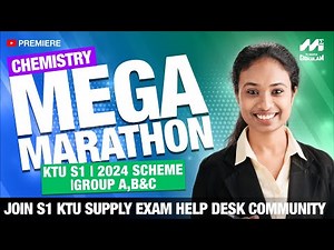 S1 KTU| CHEMISTRY | GROUP AB- MODULE 1, GROUP C - MODULE 2| Marathon Youtube Premiere Class | 2024