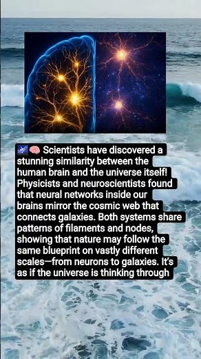 🧠🌌 The Universe Inside You: How Your Brain Mirrors the Cosmos! ✨🔭