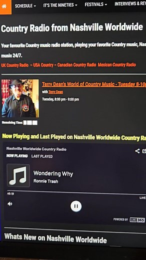 Ty Terry Dean for the spin . Much Appreciated. | Ronnie Trash | Facebook