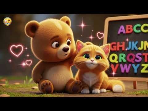 Learn ABC with Baby Bear 🐻 | Fun Alphabet Song for Kids | Toddler ABC Rhyme