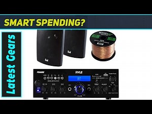 Pyle PDA6BU Bundle: Best Budget Stereo System?