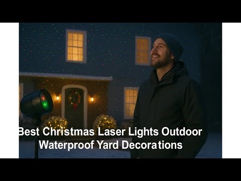 🎄 Best Christmas Laser Lights Outdoor Waterproof Yard Decorations | Enjoyedled Projector Lights 🎄