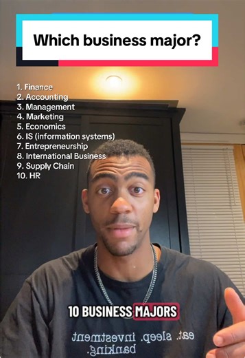 It’s hard to pick a major, here’s a quick run down with my experience #finance #financestudent #financemajor