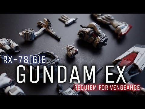 HG Gundam EX | RX-78(G)E | Mobile Suit Gundam: Requiem for Vengeance (Netflix) | ASMR Speed Build