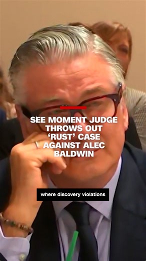 121K views · 2.2K reactions | The involuntary manslaughter case against actor Alec Baldwin was dismissed in dramatic fashion on Friday after the judge overseeing the case ruled prosecutors did not properly turn over evidence to the defense. https://cnn.it/3xL9itR | CNN | Facebook