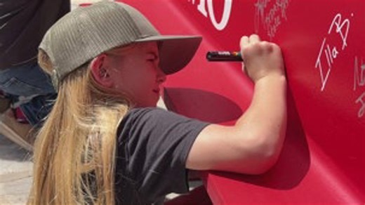 Alamo Visitor Center and Museum topping out ceremony
