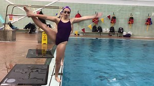 Some of our 13-15 athletes were having some fun in the water! #artisticswimming #guelph #girlsinsport | Royal City Artistic Swimming Club