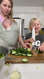 758K views · 45K reactions | I help mommy make salad | CookingwithSammy | Facebook