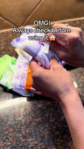 Always Check Pads Before Using: Hygiene Warning