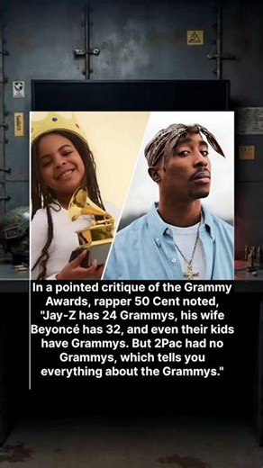 50 Cent calls out the Grammys: “2Pac had 0” 🏆🔥