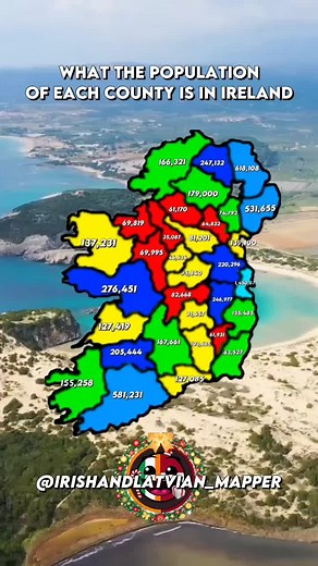 Irish County Map Exploration