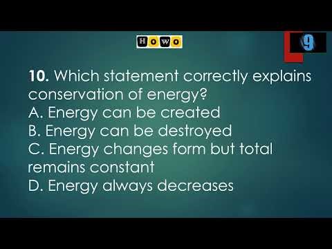 ONLINE WORK ENERGY MCQs Top 15