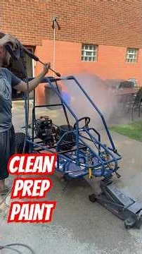 The Yerf Dog gets a bath and color reveal #gokart #gocart #paint