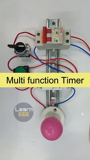 1.1M views · 8.4K reactions | Multifunction timer #electrical #electric #electrician | Learn EEE | Facebook