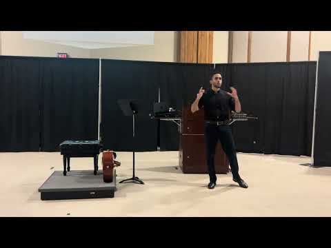 Luis Bernardo Castro - DMA Lecture Recital (1/2): Four Concert Etudes by Mikhail Bukinik.
