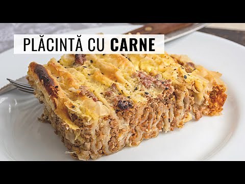 Plăcintă cu carne tocată și foi cumpărate. Rețeta de plăcintă creață cu carne | Bucate Aromate