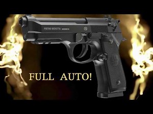 Umarex Full-Auto Beretta 92 A1!