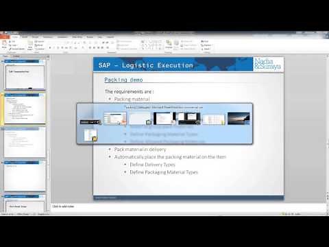 017 Picking and Packing-Packing-Demonstration and Configuration