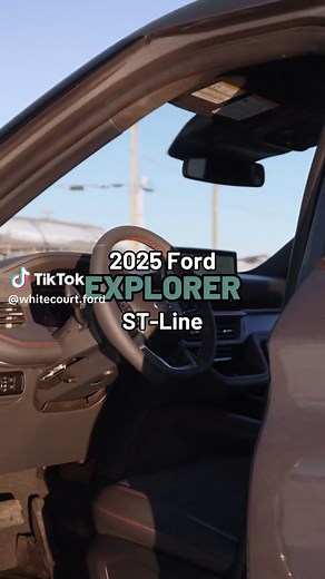 The 2025 Explorer ST-Line, experience the best of both worlds 👀 #Ford #FordExplorer #Trends #FordSUVs #fyp