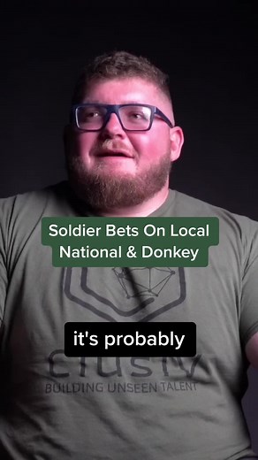#army #locals #donkey #bet #veteran #story
