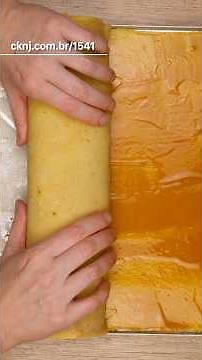 COMO FAZER BOLO DE ROLO COM DOCE DE LEITE
