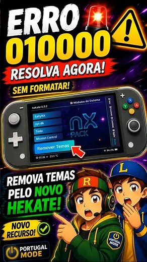 ERROR 010000 ON NINTENDO SWITCH? FIX IT NOW WITH THE NEW HEKATE! 🚀 (WITHOUT FORMATTING)
