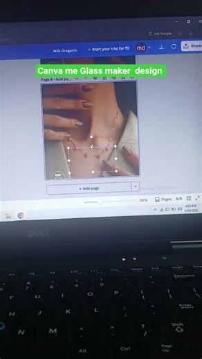 canva me glass maker design #howtodesignattractivepostincanva #graphicdesign graphic tutorial