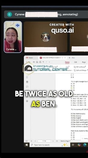 Solving College Exam Age Problems