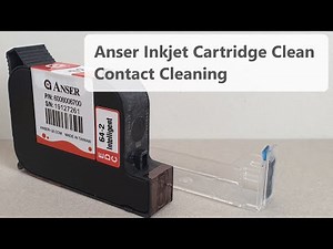 Anser Thermal Inkjet Printer (TIJ) - Contact Cleaning Procedure for U2 Smart and U2 Pro S printers