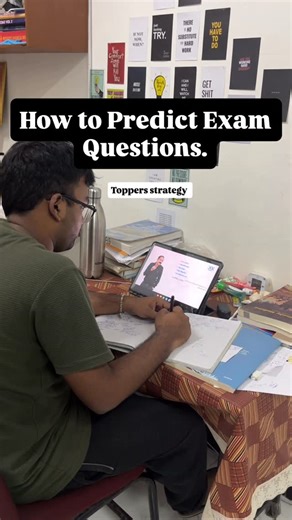 PS on Instagram: "Follow for more ⬇️ 1. Analyze last 5–10 years’ question papers → mark frequently repeated topics. 2. Note topics not asked recently → likely to appear next. 3. Check chapter weightage → focus on high-yield units. 4. Underline teachers’ repeated emphasis → probable questions. 5. Look at internal/class tests & viva → often repeated in finals. 6. Identify easy-to-frame topics (definitions, classifications, lists). 7. Follow pattern → if one long question came from Unit A last year