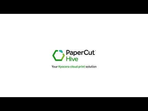PaperCut Hive on a Kyocera MFD