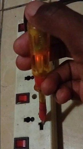 Voltage Tester in Action | Fast & Safe Electrical Testing#tools