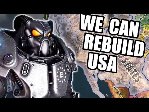 Enclave Rebuilds USA in HoI4 Old World Blues