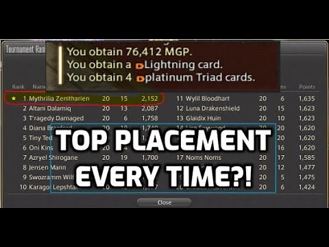 How To Win at Triple Triad Tournaments in FFXIV - Comprehensive Tournament Guide