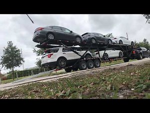 Car hauler no Kaufman mini 5 Ram 3500 dually !!! Top esse load