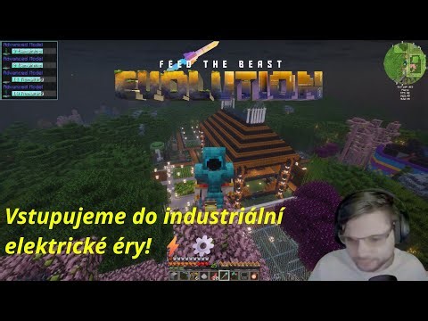 FTB Evolution #61 – Craftíme elektrické stroje z Modern Industrialization ⚡⚙️