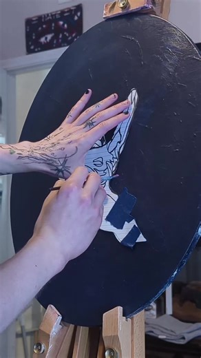 Speed Painting: Original Abstract Artwork Creation