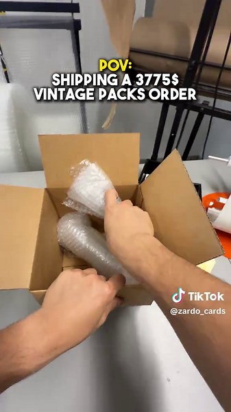 Shipping a $3,775 Vintage Pokémon Card Order