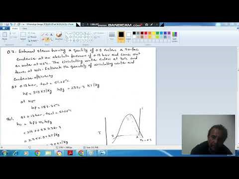 Example 2 surface condenser (condenser and cooling tower)