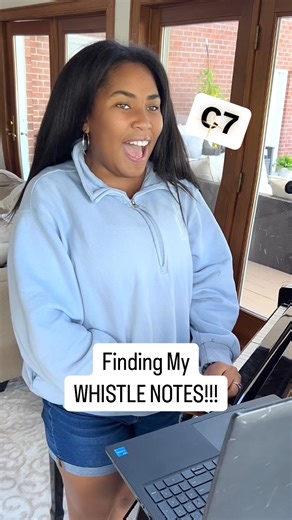 Finding my Mariah Carey WHISTLE NOTE placement!!! So different than classical! Love learning my voice! | Victory Brinker