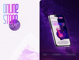 VegaStare| E-commerce | UI/UX - Boris Kruhlov