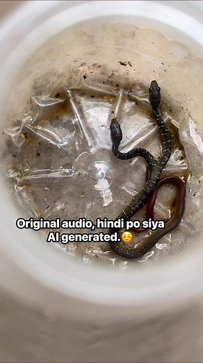 70 reactions · 17 comments | Double-headed snake!☺️ #snake | Sanaza Mar Hitguin Bastatas | Facebook