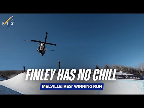 Finley Melville Ives laces one of the most insane halfpipe runs of all time | FIS Freestyle Skiing