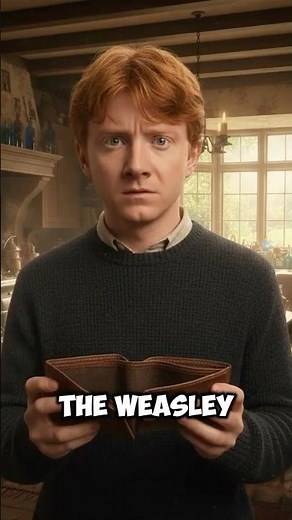 Why Were the Weasleys So Poor? 💰 The Truth Behind Harry Potter’s Most Loved Family #shorts